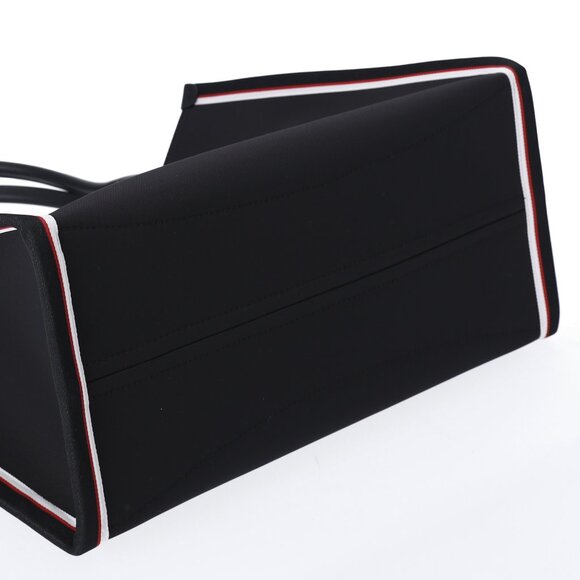 Christian Louboutin Nastroloubi Tote Bag 3245177 Black White Red Canvas - Picture 7 of 9